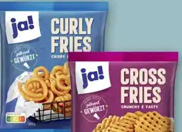 REWE Center ja! Curly Fries Angebot