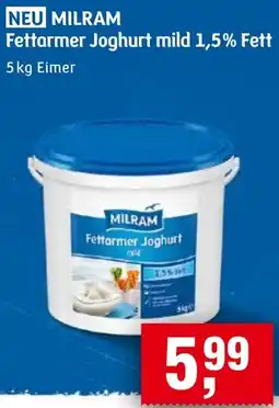 Handelshof MILRAM Fettarmer Joghurt mild 1,5% Fett Angebot