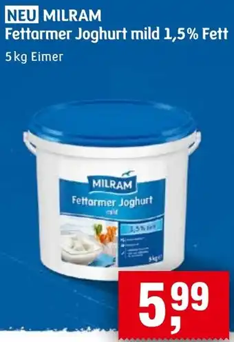 Handelshof MILRAM Fettarmer Joghurt mild 1,5% Fett Angebot
