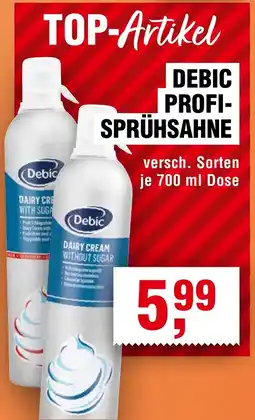 Handelshof Debic profi sprühsahne Angebot