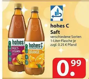 Famila Nord Ost Hohes C Saft Angebot