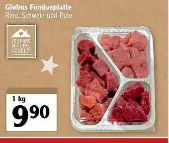 Globus Globus Fondueplatte Angebot