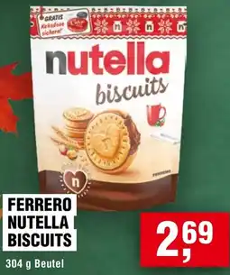 Handelshof Ferrero nutella biscuits Angebot
