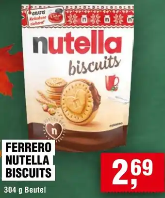 Handelshof Ferrero nutella biscuits Angebot