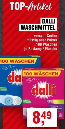 Handelshof Dalli waschmittel Angebot