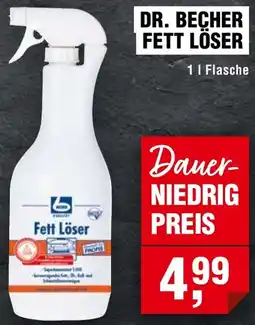 Handelshof Dr. becher fett löser Angebot
