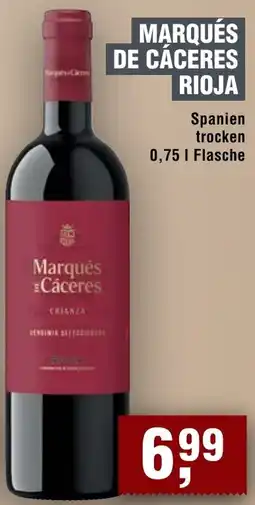 Handelshof Marqués de cáceres rioja Angebot