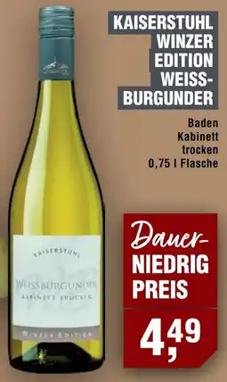 Handelshof Kaiserstuhl winzer edition weissburgunder Angebot