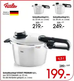 Zurbrüggen Fissler schnellkochtopf Angebot
