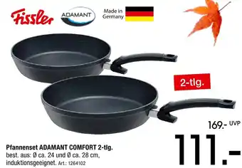 Zurbrüggen Fissler pfannenset adamant comfort 2-tlg Angebot