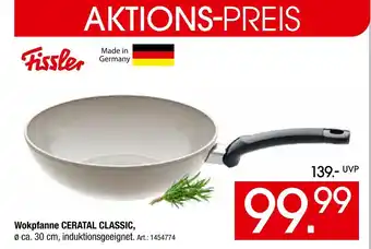 Zurbrüggen Fissler wokpfanne ceratal classic Angebot
