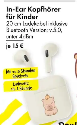 TEDi In-ear kopfhörer für kinder Angebot