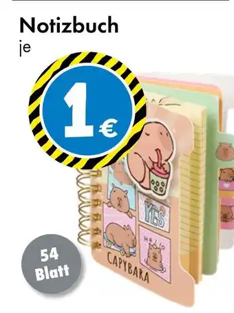 TEDi Notizbuch Angebot