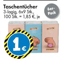 TEDi Taschentücher Angebot
