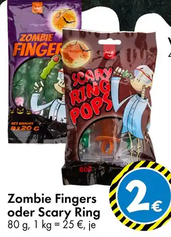 TEDi Zombie fingers Angebot