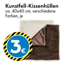 TEDi Kunstfell-kissenhüllen Angebot