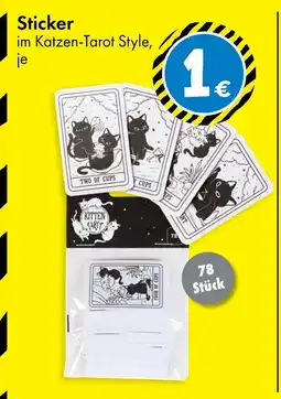 TEDi Sticker Angebot