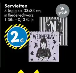 TEDi Servietten Angebot