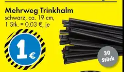 TEDi Mehrweg trinkhalm Angebot
