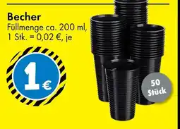 TEDi Becher Angebot