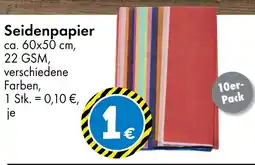 TEDi Seidenpapier Angebot