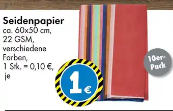 TEDi Seidenpapier Angebot