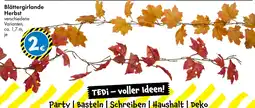 TEDi Blättergirlande herbst Angebot