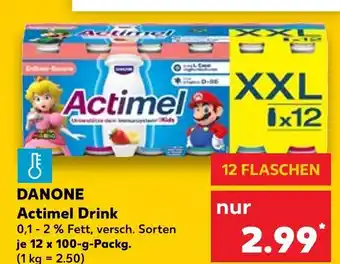 Kaufland Danone actimel drink Angebot