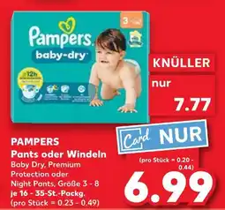 Kaufland Pampers pants baby dry Angebot
