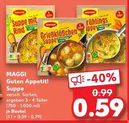 Kaufland Maggi suppe mit rind Angebot