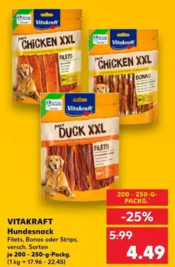 Kaufland Vitakraft chicken xxl filets Angebot