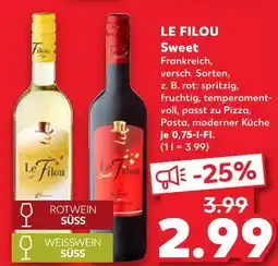 Kaufland Le filou sweet Angebot