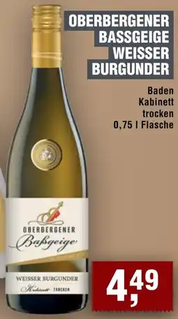 Handelshof Oberbergener bassgeige weisser burgunder Angebot