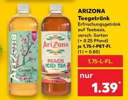 Kaufland Arizona green tea Angebot