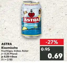 Kaufland Astra kiezmische Angebot