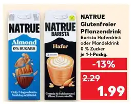 Kaufland Natrue barista haferdrink Angebot