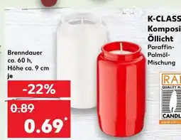 Kaufland K-class kompositionsöllicht Angebot