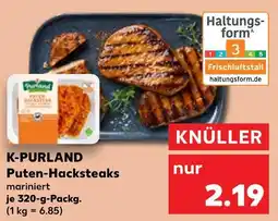 Kaufland K-purland puten-hacksteaks mariniert Angebot