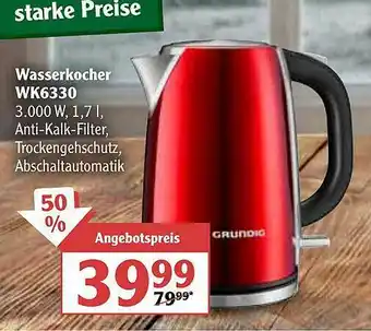 Globus Wasserkocher Wk6330 Angebot