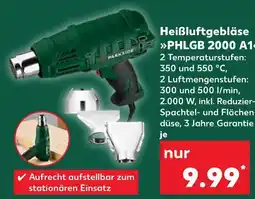 Kaufland Heißluftgebläse phlgb 2000 a1 Angebot