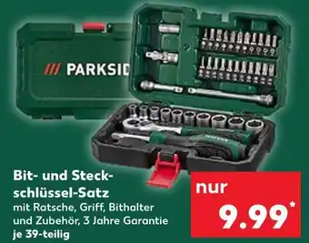 Kaufland Parkside bit- und steckschlüssel-satz Angebot