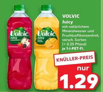 Kaufland Volvic juicy waldfrucht Angebot