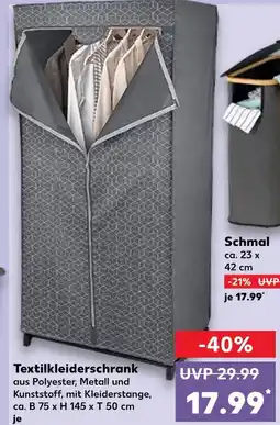 Kaufland Textilkleiderschrank Angebot