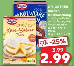 Kaufland Dr. oetker lieblings-kuchen Angebot