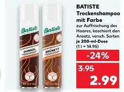 Kaufland Batiste dunkel trockenshampoo mit farbe Angebot