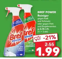 Kaufland Bref power reiniger gegen kalk und schmutz Angebot
