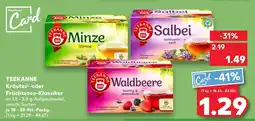 Kaufland Teekanne minze zitrone Angebot