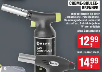 Handelshof Hendi crème-brûlée brenner Angebot