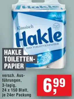 Handelshof Hakle toilettenpapier Angebot