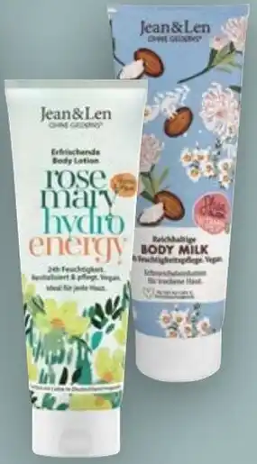 Handelshof Jean&len body milk Angebot